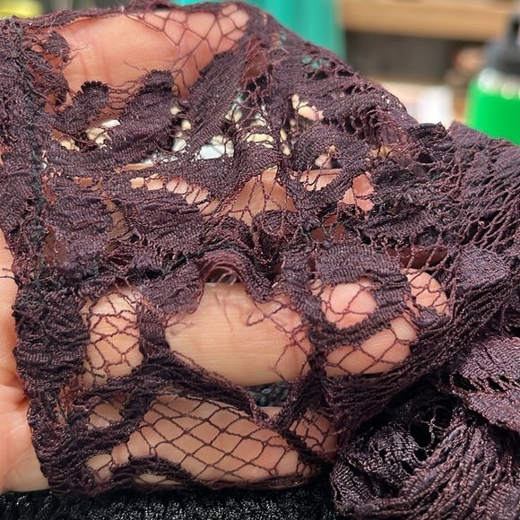 True vintage 80’e STEPPIN' OUT bodycon black spandex waffle stretch Party Dress - Picture 11 of 11